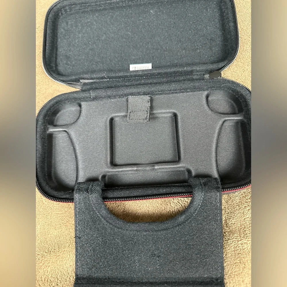 Nintendo Switch Lite Carrying Case Hard Shell Protective Travel Storage Preowned
